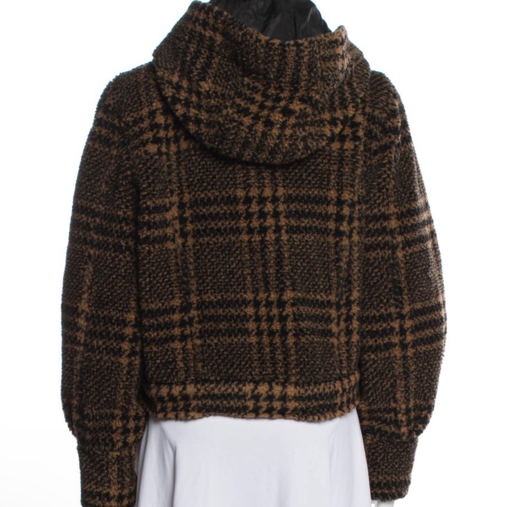 Veronica Beard Gabbi Hooded Houndstooth Jacket NWT - Picture 11 of 13